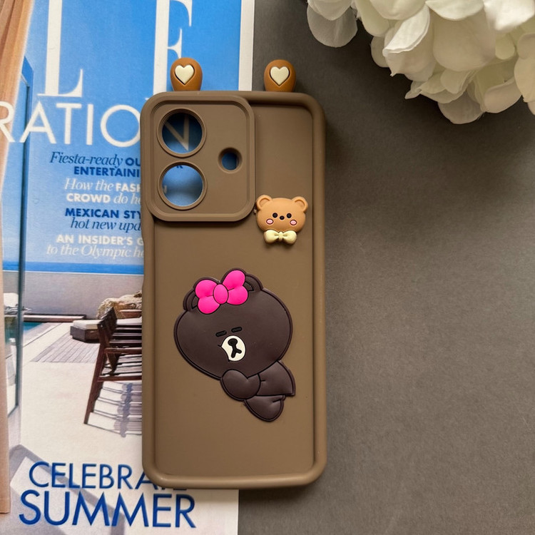 کاور مدل KittyBear مناسب برای گوشی موبایل ریلمی C61 4G