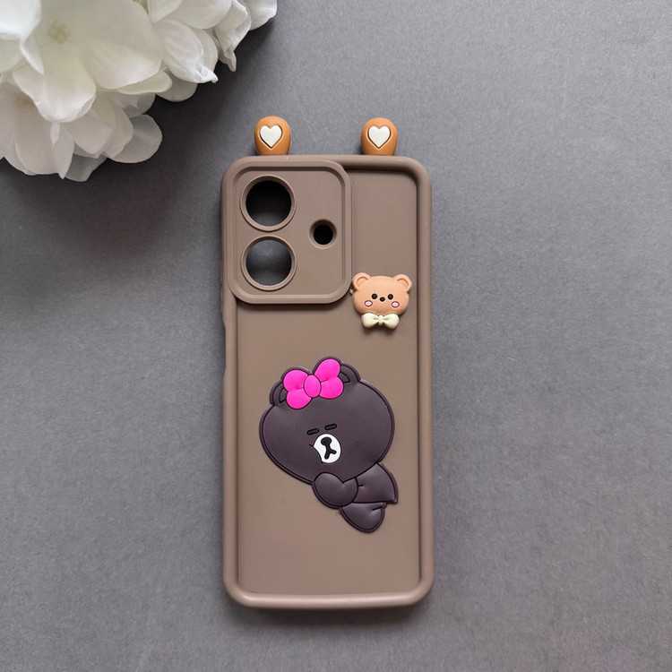 کاور مدل KittyBear مناسب برای گوشی موبایل ریلمی C61 4G