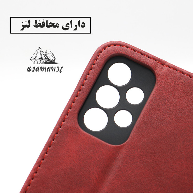 کیف کلاسوری دیامانته مدل Kelasor Ros مناسب برای گوشی موبایل شیائومی Redmi Note 8