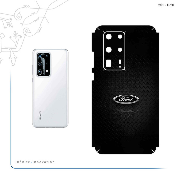برچسب پوششی ماهوت مدل Ford_Motor مناسب برای گوشی موبایل هوآوی P40 Pro Plus