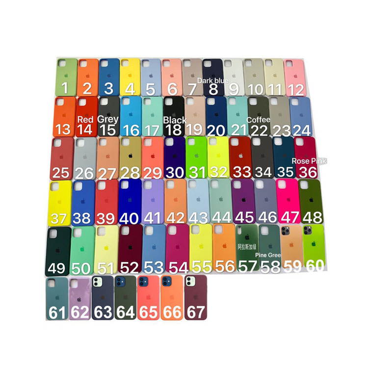 کاور مدل سیلیکونی مناسب برای گوشی موبایل اپل iphone 12/12pro