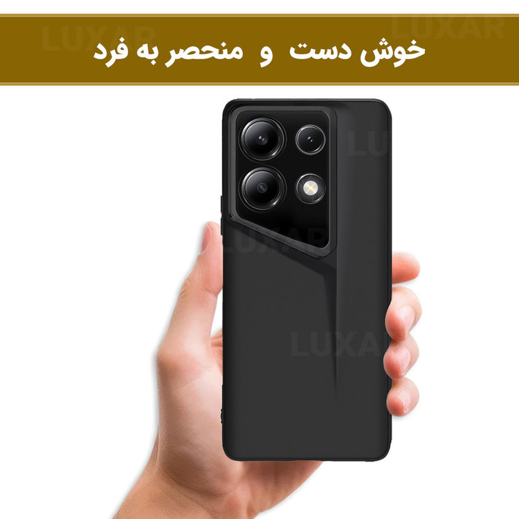 کاور لوکسار مدل note13pro -Porsche مناسب برای گوشی شیائومی Note 13 Pro 4G / Poco M6 Pro 4G / Note 14S 4G