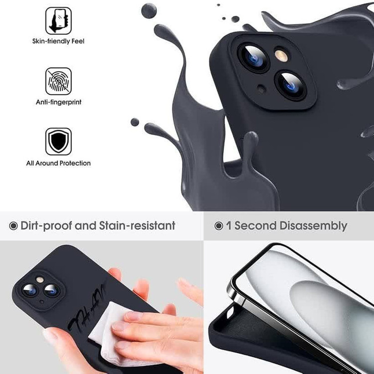کاور طرح سیلیکونی پاک کنی مدل 001 مناسب برای گوشی موبایل سامسونگ GALAXY S23 FE