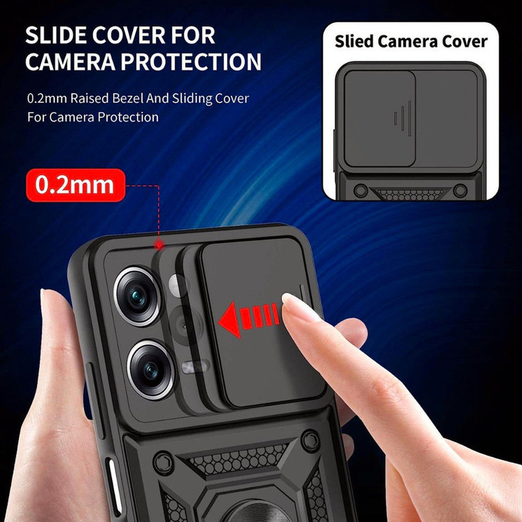 کاور گاردتک اساک مدل Dcamp2 Strap مناسب برای گوشی موبایل شیائومی Poco X5 Pro / Note 12 Pro 5G