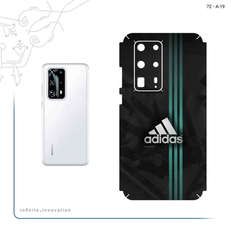 برچسب پوششی ماهوت مدل adidas_Logo مناسب برای گوشی موبایل هوآوی P40 Pro Plus
