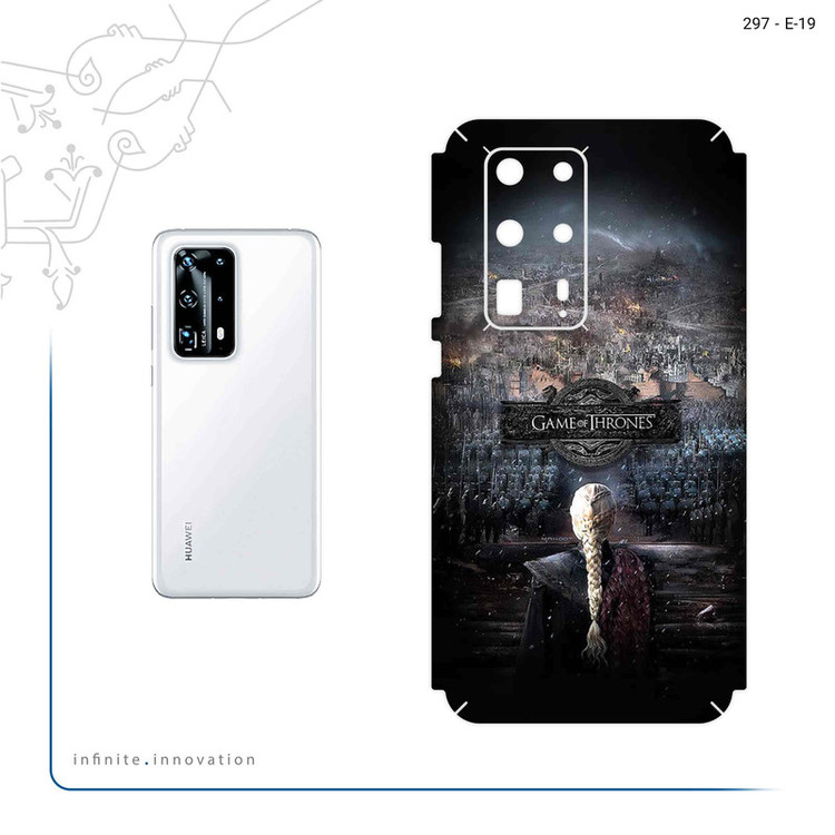 برچسب پوششی ماهوت مدل Game_of_Thrones مناسب برای گوشی موبایل هوآوی P40 Pro Plus