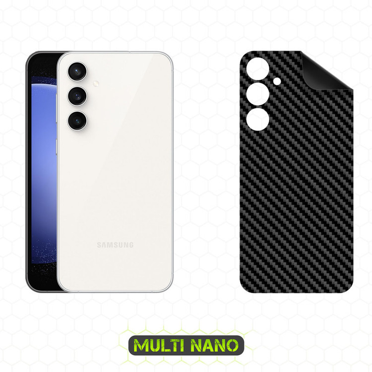 برچسب پوششی مولتی نانو طرح کربن مدل X-F1C مناسب برای گوشی موبایل سامسونگ Galaxy S23 FE