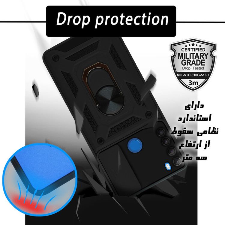 کاور پرشین کینگ مدل KD22 مناسب برای گوشی موبایل شیائومی Redmi Note 8