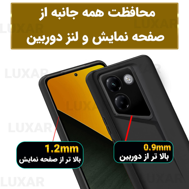 کاور لوکسار مدل pocom7pro -Porsche مناسب برای گوشی موبایل شیائومی Poco M7 Pro 5G