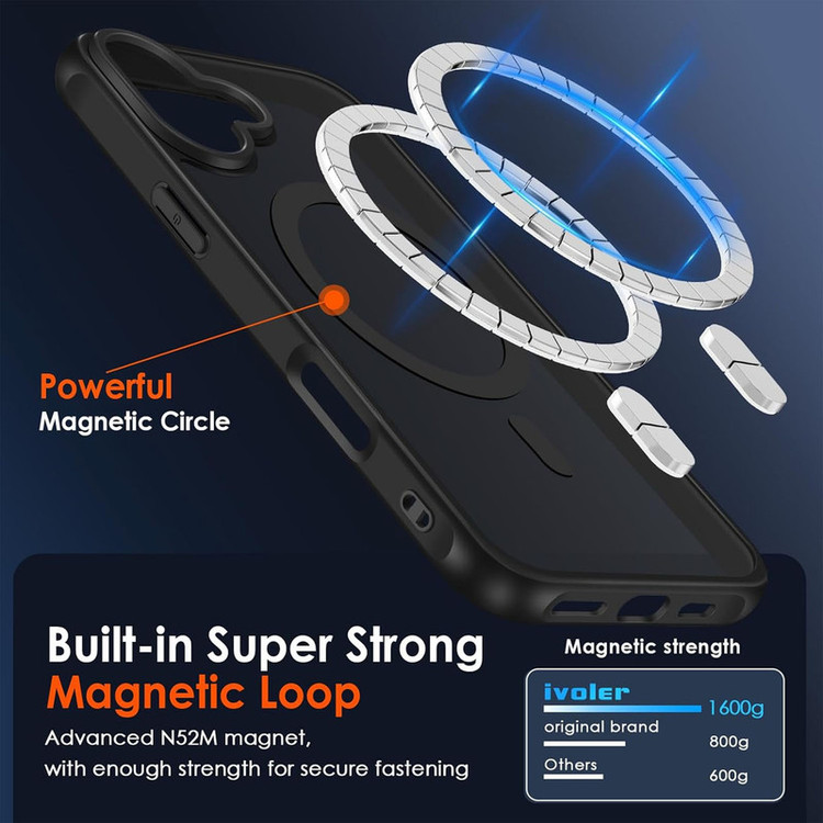 کاور زیرو مدل Magsafe Border ZR مناسب برای گوشی موبایل اپل iPhone 16