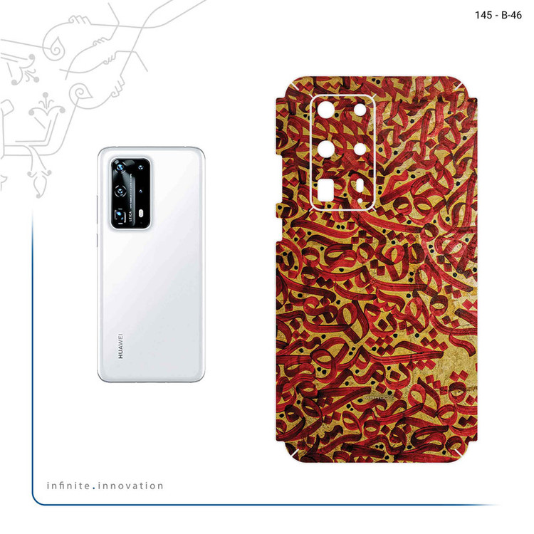 برچسب پوششی ماهوت مدل Nastaliq_6 مناسب برای گوشی موبایل هوآوی P40 Pro Plus
