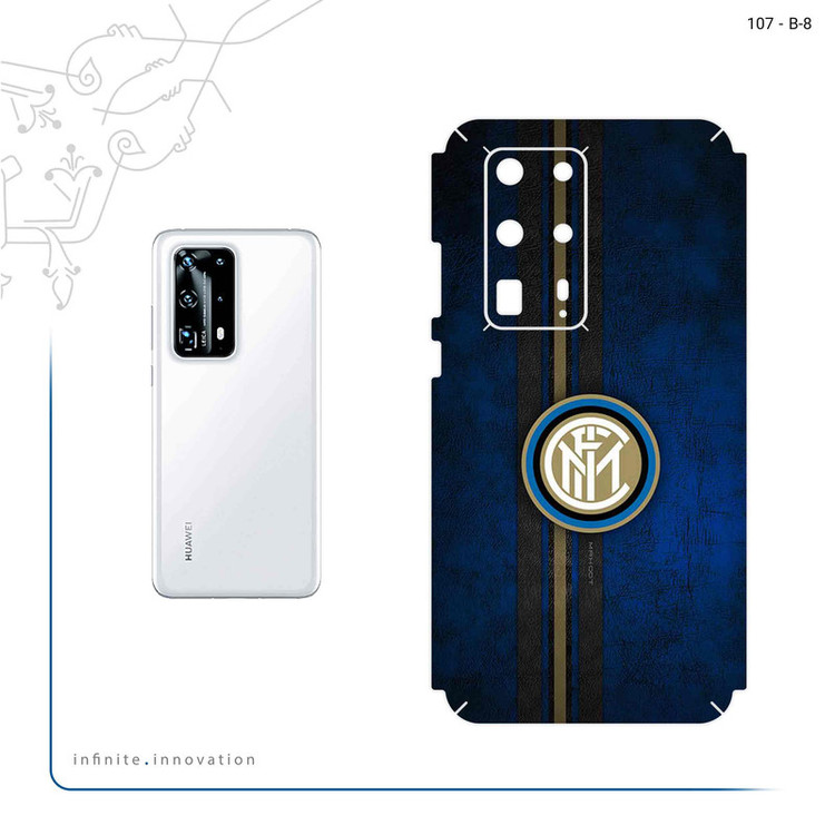 برچسب پوششی ماهوت مدل Inter_Milan مناسب برای گوشی موبایل هوآوی P40 Pro Plus