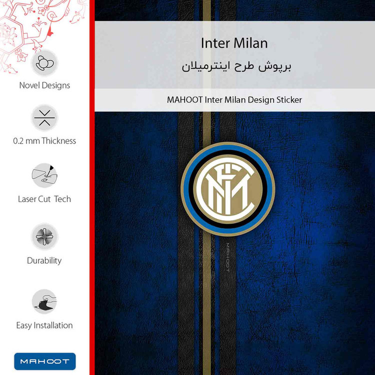 برچسب پوششی ماهوت مدل Inter_Milan مناسب برای گوشی موبایل هوآوی P40 Pro Plus