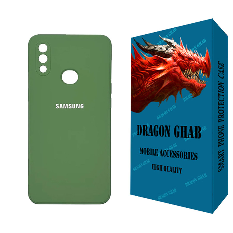 کاور دراگون قاب مدل سیلیکونی مناسب برای گوشی موبایل سامسونگ Galaxy A10s