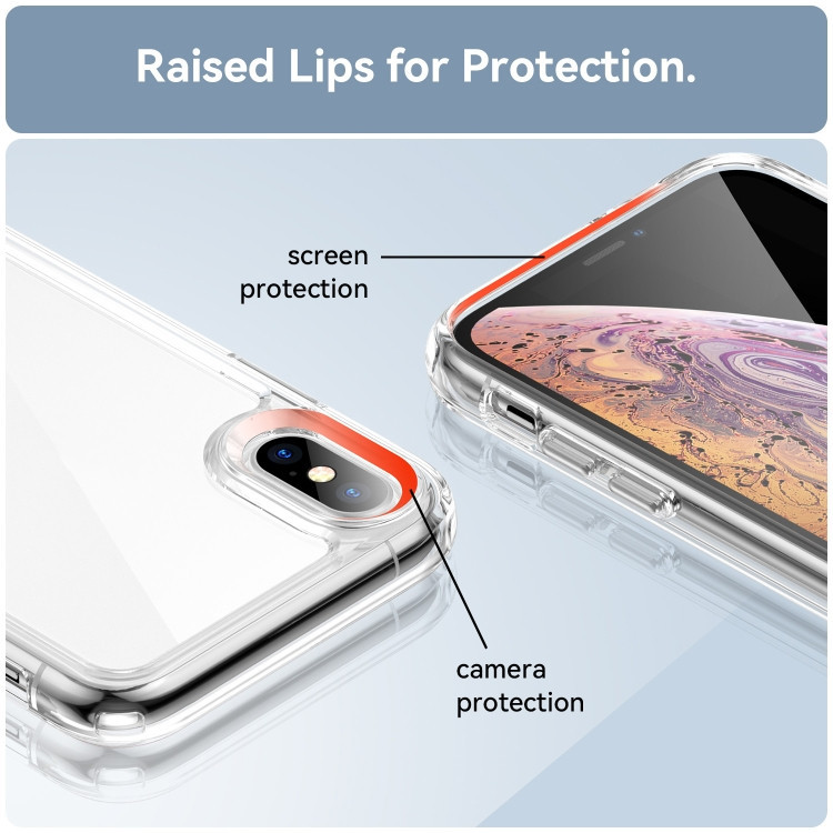 کاور اسپارتان مدل Airbag Space Strap مناسب برای گوشی موبایل اپل iPhone XS Max به همراه بند آویز