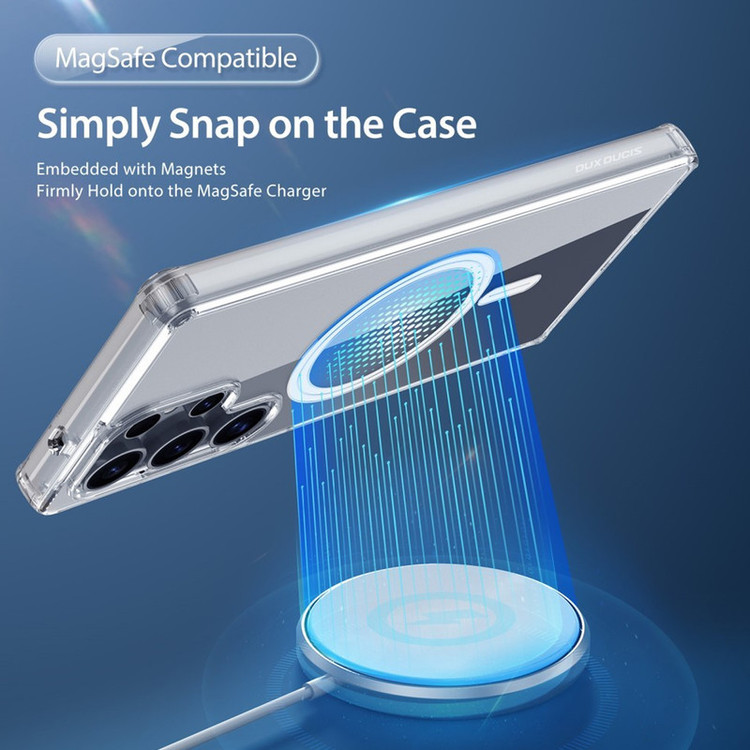 کاور گلستیک مدل Transparent Magsafe GL مناسب برای گوشی موبایل سامسونگ Galaxy S25 Ultra