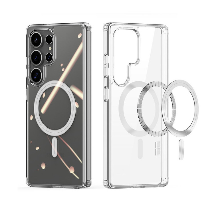 کاور گلستیک مدل Transparent Magsafe GL مناسب برای گوشی موبایل سامسونگ Galaxy S25 Ultra
