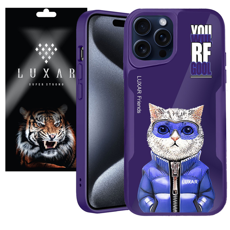 کاور لوکسار مدل Nimmy Cat مناسب برای گوشی موبایل اپل  iPhone 15 Pro Max