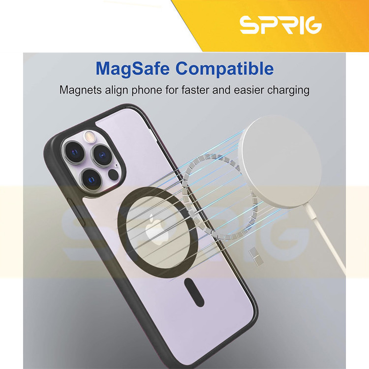 کاور اسپریگ مدل Bumper Magsafe مناسب برای گوشی موبایل اپل Iphone 12 Pro Max