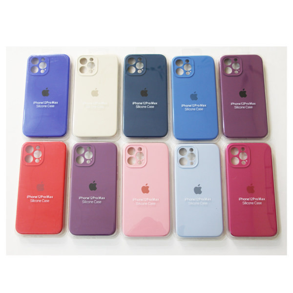 کاور مدل سیلیکونی پاک کنی مناسب برای گوشی موبایل اپل iphone 12 pro max