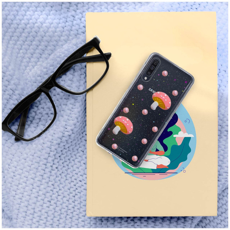 کاور دکین مدل Nitid طرح قارچ مناسب برای گوشی موبایل سامسونگ Galaxy A50 /A30s / A50s