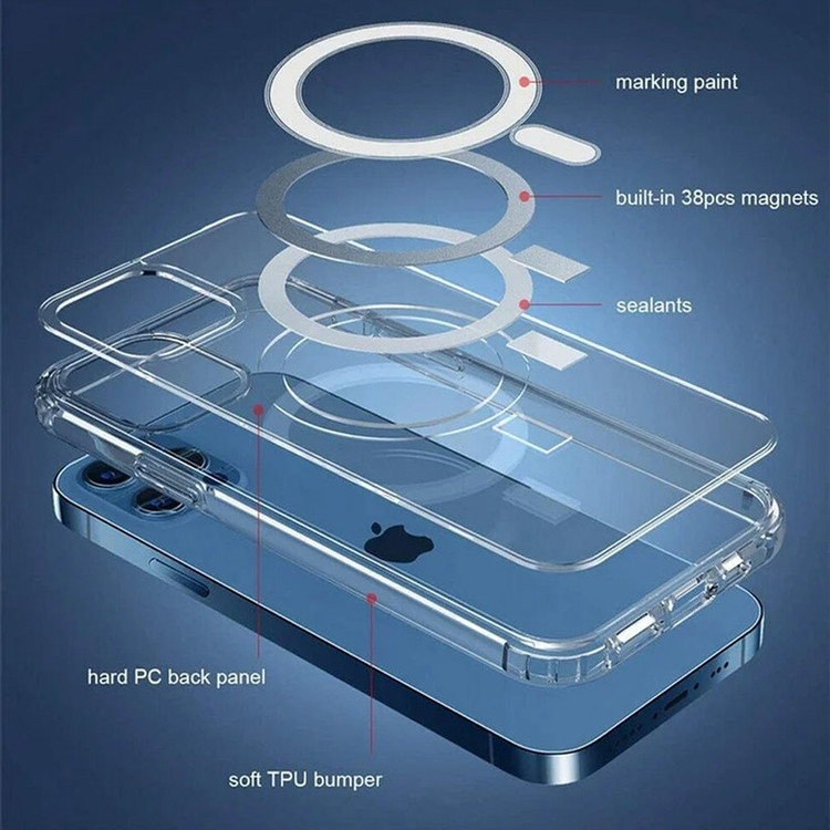 کاور بلو قاب مدل مگ سیف کد 01 مناسب برای گوشی موبایل سامسونگ Galaxy S23 Ultra