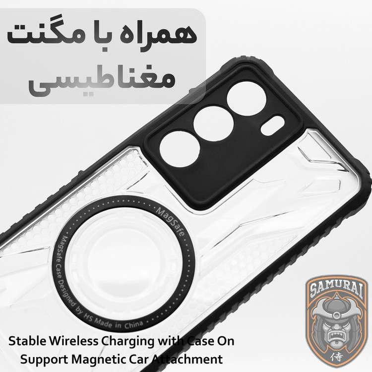 کاور سامورایی مدل Shocksafe مناسب برای گوشی موبایل ریلمی C75 4G