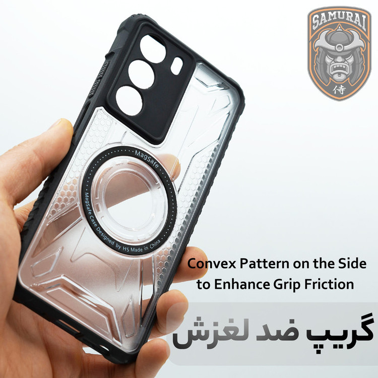 کاور سامورایی مدل Shocksafe مناسب برای گوشی موبایل ریلمی C75 4G