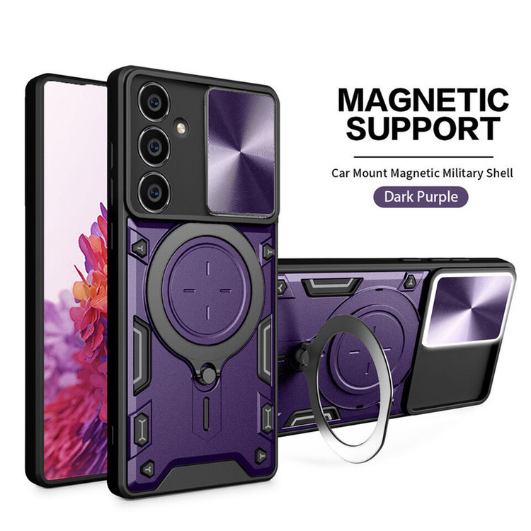 کاور اسپارتان مدل Magnet Ring Strap مناسب برای گوشی موبایل سامسونگ Galaxy M14 / F14 به همراه بند آویز