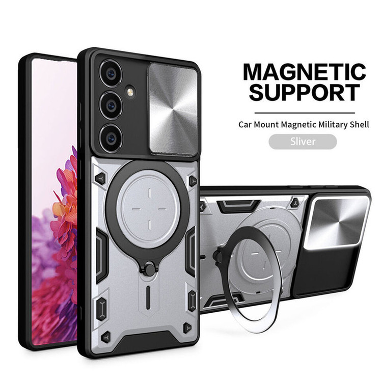 کاور اسپارتان مدل Magnet Ring Strap مناسب برای گوشی موبایل سامسونگ Galaxy M14 / F14 به همراه بند آویز