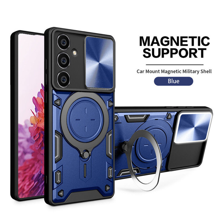 کاور اسپارتان مدل Magnet Ring Strap مناسب برای گوشی موبایل سامسونگ Galaxy M14 / F14 به همراه بند آویز
