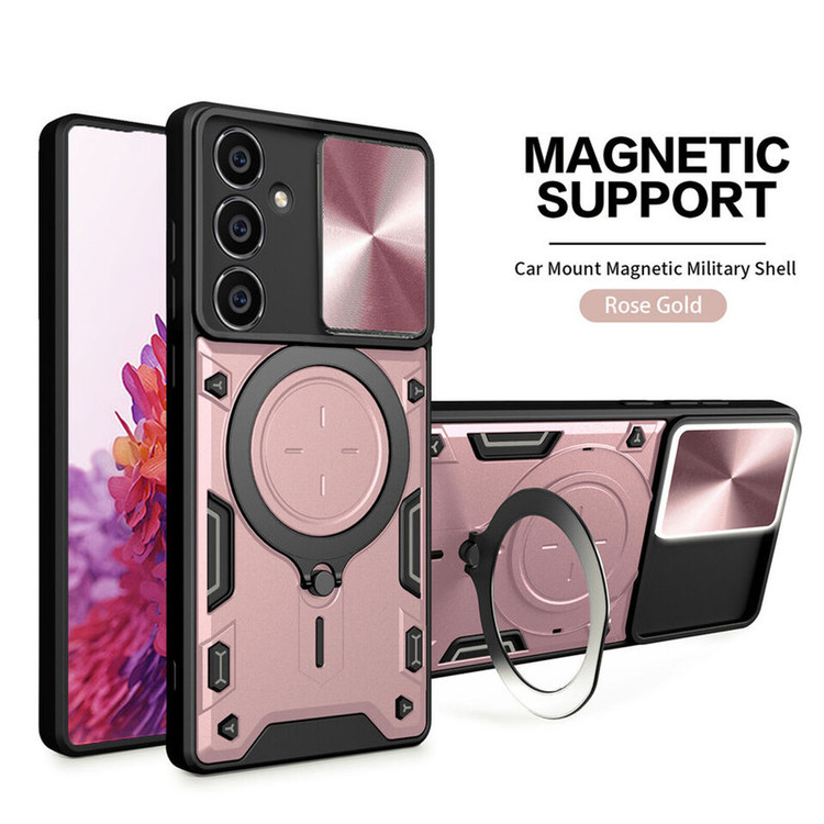 کاور اسپارتان مدل Magnet Ring Strap مناسب برای گوشی موبایل سامسونگ Galaxy M14 / F14 به همراه بند آویز