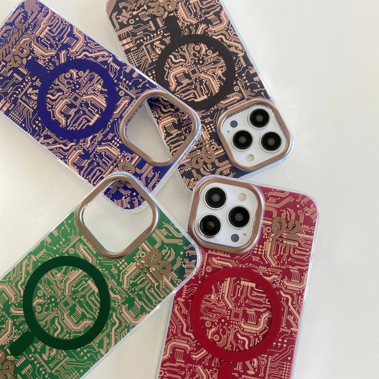کاور طرح مدار مدل Q SERIES مناسب برای گوشی موبایل اپل Iphone 13