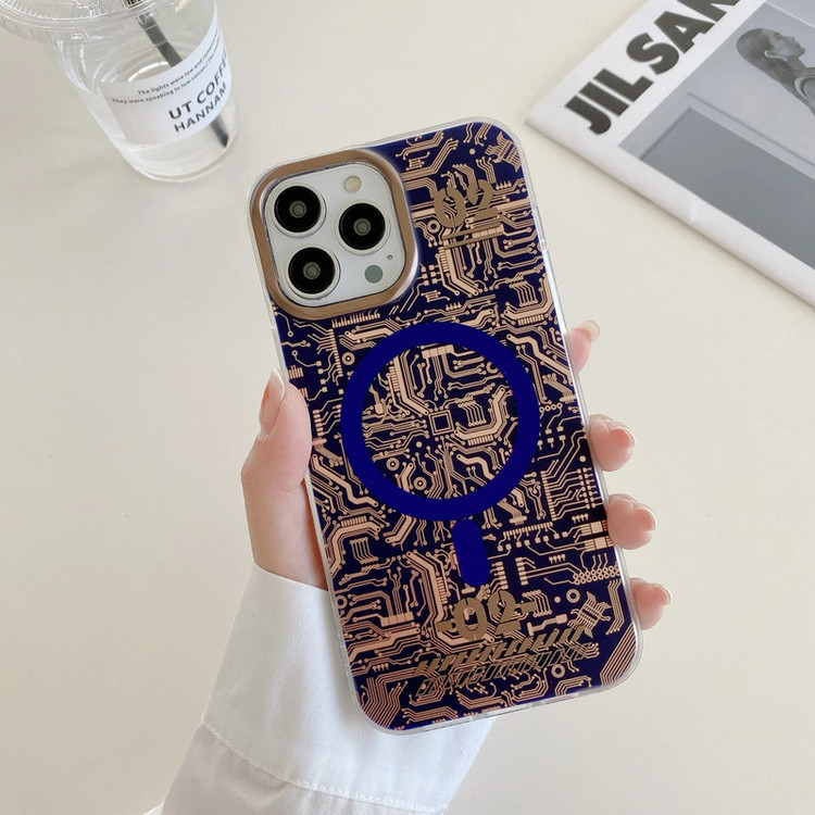 کاور طرح مدار مدل Q SERIES مناسب برای گوشی موبایل اپل Iphone 13
