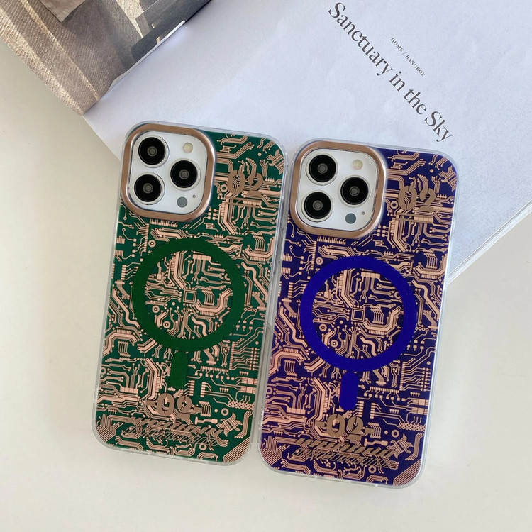 کاور طرح مدار مدل Q SERIES مناسب برای گوشی موبایل اپل Iphone 13 Pro Max