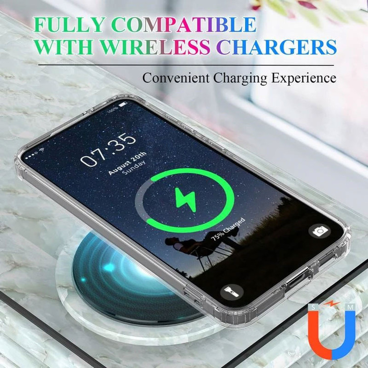 کاور مسیر مدل Clear Magnetic Magsafe مناسب برای گوشی موبایل سامسونگ Galaxy S24 Fe