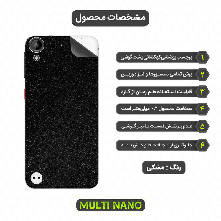 برچسب پوششی مولتی نانو مدل X-F1G مناسب برای گوشی موبایل اچ تی سی Desire 530