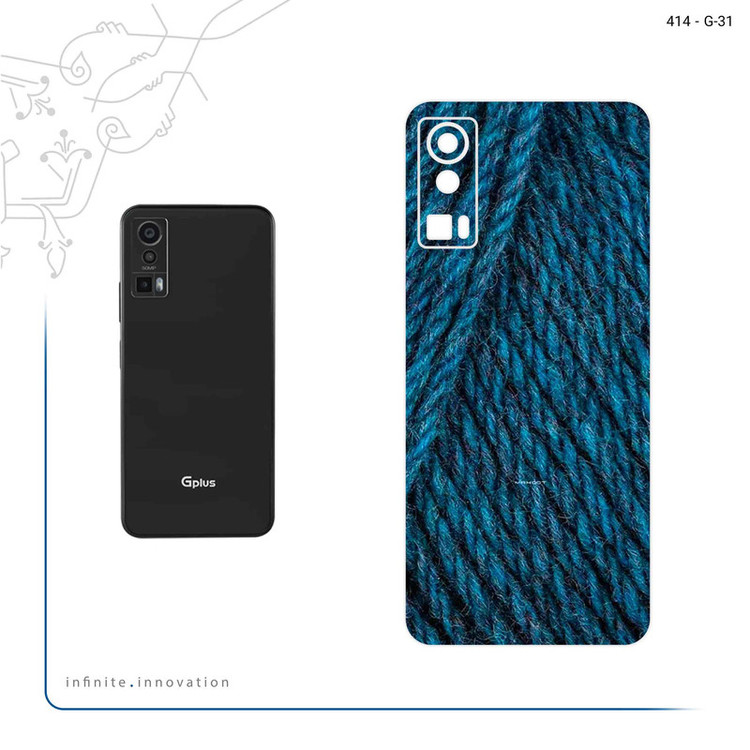 برچسب پوششی ماهوت مدل Fabric Texture 1 مناسب برای گوشی موبایل جی پلاس X20