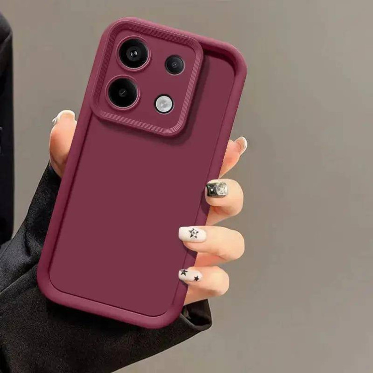 کاور موکولو مدل Silicone Puffer Strap مناسب برای گوشی موبایل شیائومی Redmi Note 13R / Poco M6 4G به همراه بند آویز