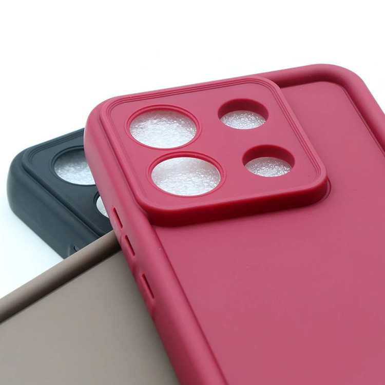 کاور موکولو مدل Silicone Puffer Strap مناسب برای گوشی موبایل شیائومی Redmi Note 13R / Poco M6 4G به همراه بند آویز