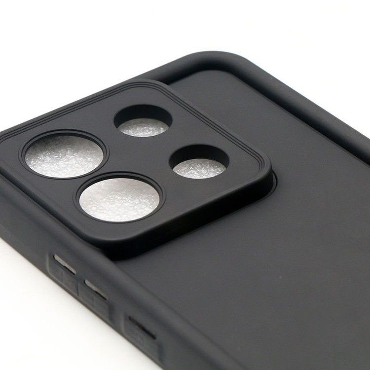 کاور موکولو مدل Silicone Puffer Strap مناسب برای گوشی موبایل شیائومی Redmi Note 13R / Poco M6 4G به همراه بند آویز