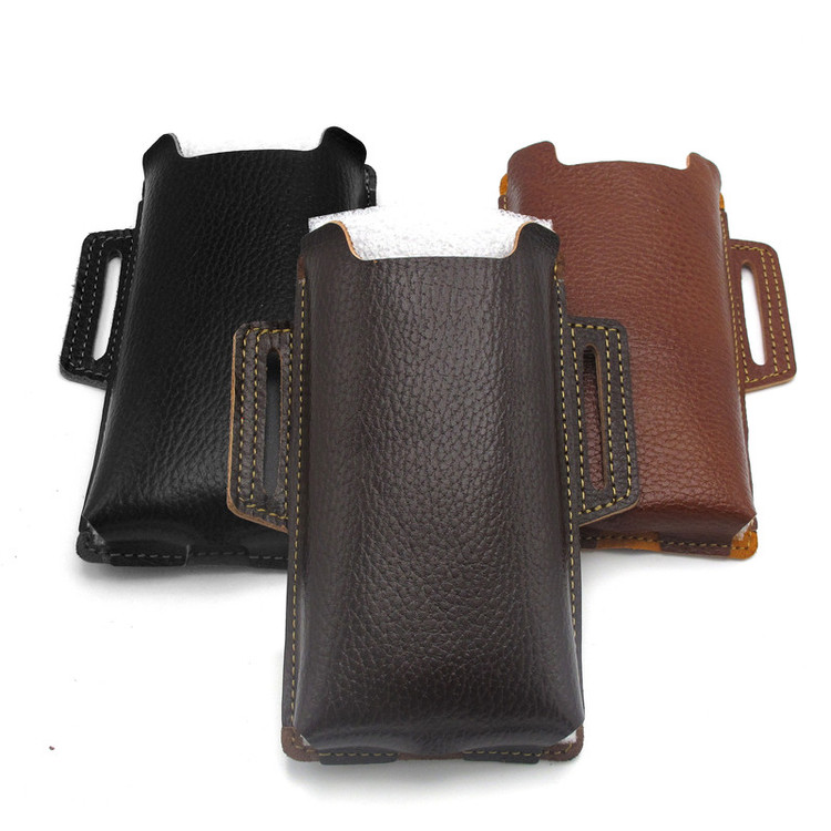 کیف مدل کمری چرم طبیعی کد MRSM1F مناسب برای گوشی موبایل سایز 6/6.5/7 اینچ