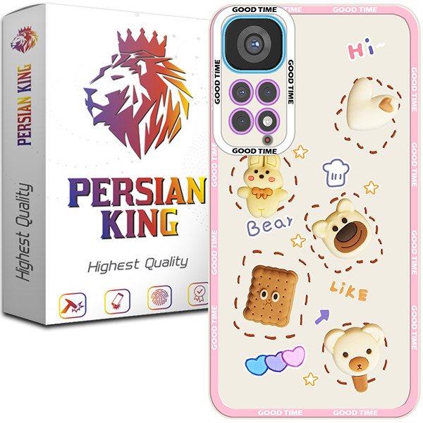 کاور پرشین کینگ مدل CRM21 مناسب برای گوشی موبایل شیائومی Redmi Note 11 4G Global / Note 11S 4G