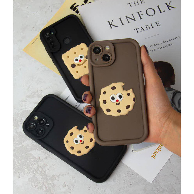 کاور سانیوان مدل سولید طرح COOKIE مناسب برای گوشی موبایل اپل IPHONE 12PROMAX
