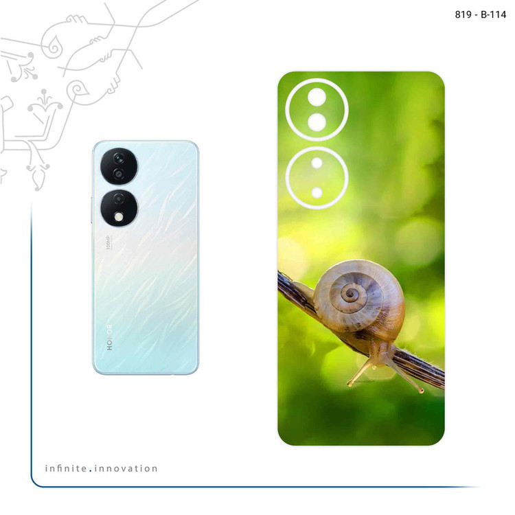 برچسب پوششی ماهوت مدل Snail مناسب برای گوشی موبایل آنر X7b