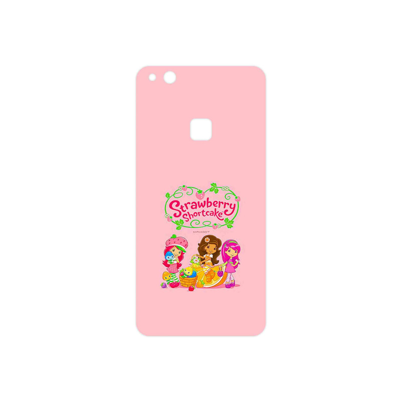 برچسب پوششی ماهوت مدل Strawberry Shortcake مناسب برای گوشی موبایل هوآوی P10 Lite