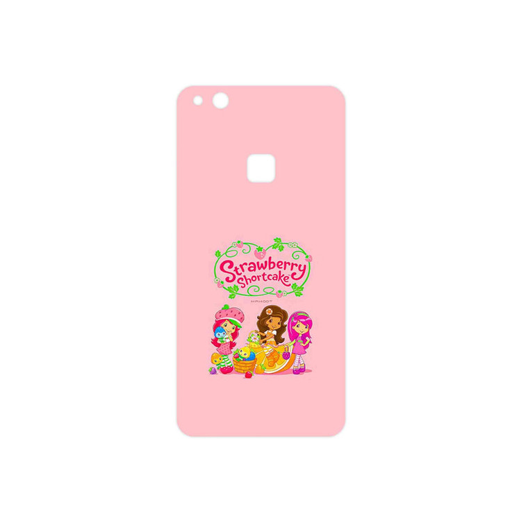 برچسب پوششی ماهوت مدل Strawberry Shortcake مناسب برای گوشی موبایل هوآوی P10 Lite