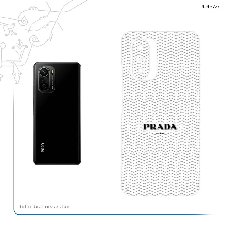 برچسب پوششی ماهوت مدل Prada مناسب برای گوشی موبایل شیائومی Poco F3 5G