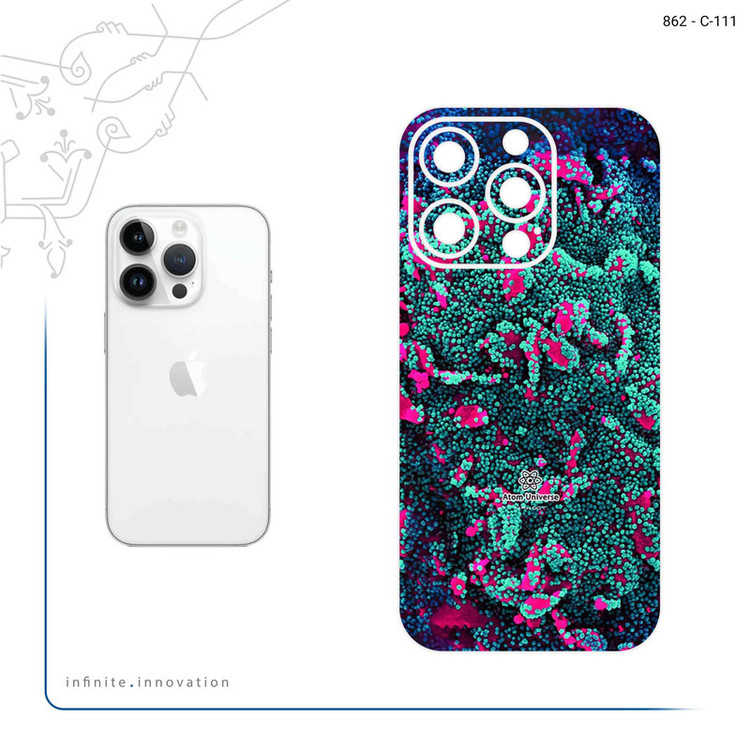 برچسب پوششی ماهوت مدل Atom Universe 8 مناسب برای گوشی موبایل اپل iPhone 14 Pro