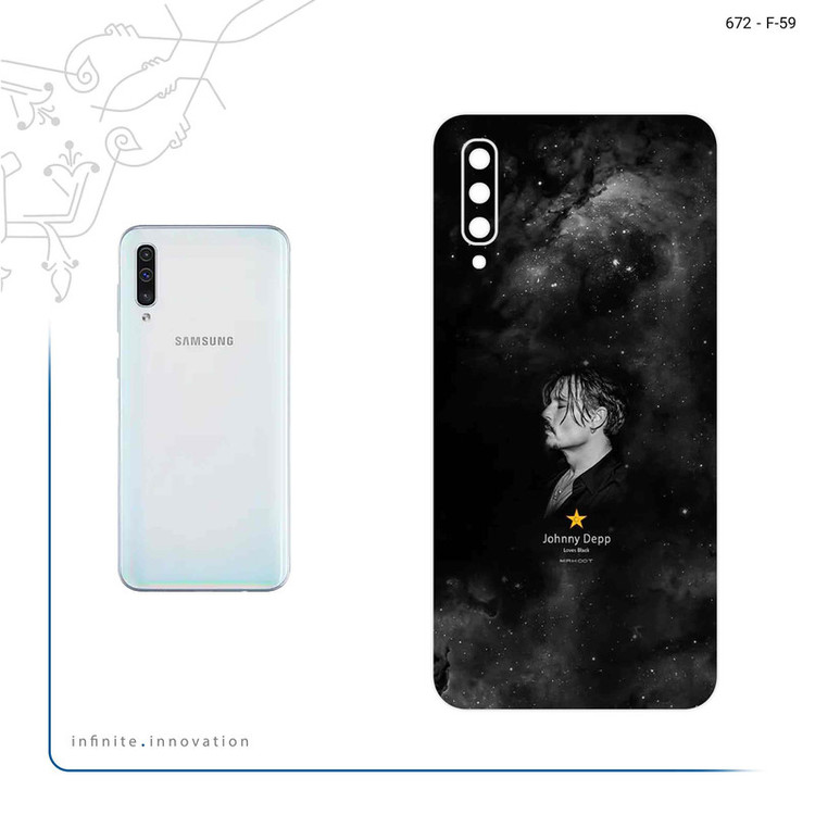برچسب پوششی ماهوت مدل Johnny Depp مناسب برای گوشی موبایل سامسونگ Galaxy A50